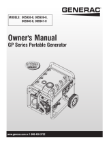 Generac Power Systems 005940-0 User manual