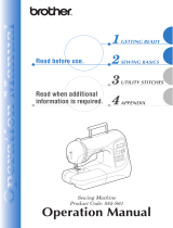 Brother 885-S61 User manual