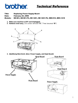 Brother BES-1216 User manual