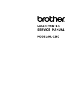 Brother HL-1260 User manual