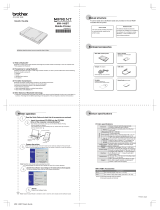 Brother MW-140 User manual