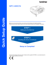 Brother MFC-885CW User manual