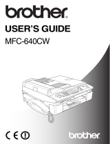 Brother MFC-640CW User manual