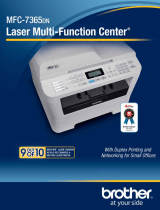 Brother MFC-7365DN User manual