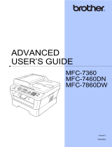 Brother MFC-7460DN User manual
