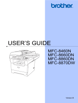 Brother MFC-8660DN User manual