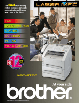 Brother MFC-8700 User manual