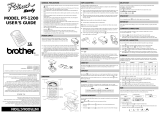 Brother PT-1200 User manual