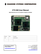 Epson ETX-945 User manual