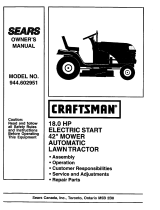 Craftsman 944.602951 User manual