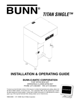 Bunn 40885.0000E User manual