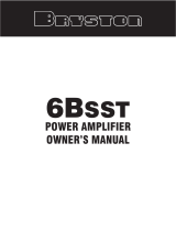 Bryston 6B SST User manual