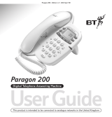 BT Paragon 200 User manual