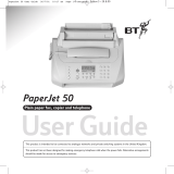 BT 50 User manual