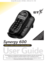 BT SYNERGY 600 User manual