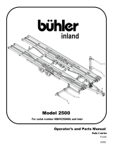 Buhler 2500 User manual