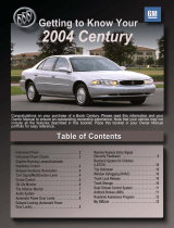 Buick 2004 Century User manual
