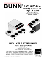 Bunn CT Series User manual