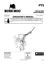 Bush Hog PT5 User manual