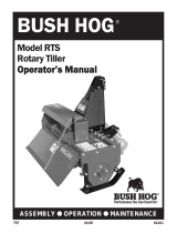 Bush Hog RTS User manual