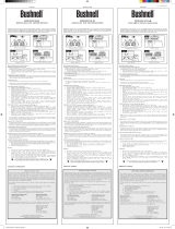 Bushnell 91-0203/01-08 User manual