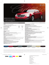 Cadillac CTS SEDAN -  2009 User manual