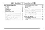 Cadillac DTS 2007 User manual