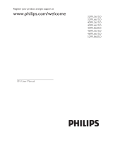 Philips 40PFL6615D User manual