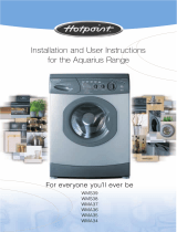 Hotpoint WMS39 User manual