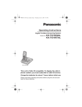 Panasonic KX-TG1855 User manual