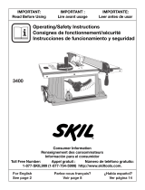 Skil 3400 User manual