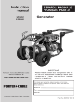 Porter-Cable PGN350 User manual