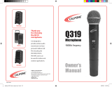Califone Q319 User manual