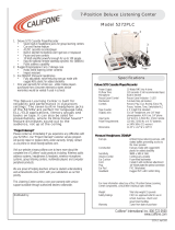 Califone 5272PLC User manual