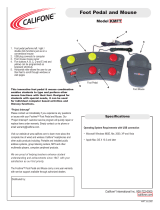 Califone KMFT User manual