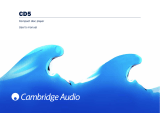 CAMBRIDGE CD5 User manual