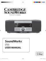 Cambridge SoundWorks SoundWorks i755 User manual