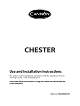 Cannon CHICHESTER PROFESSIONAL 600 10572G User manual