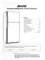 Kenmore 63141 User manual