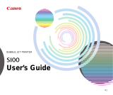 Canon 100 User manual
