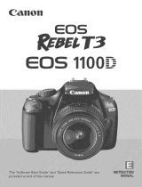 Canon 1100d User manual
