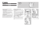 Canon EF 50mm f/1.8 II User manual