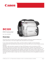 Canon DC 320 User manual
