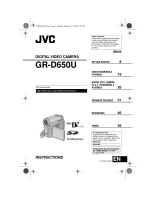 JVC GR-D650US User manual