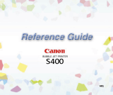 Canon 400 User manual