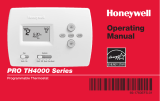 Honeywell PRO TH4110D User manual