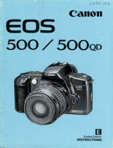 Canon 500QD User manual