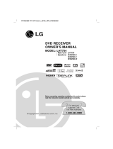 LG Electronics LHT754 User manual
