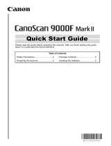 Canon CanoScan 9000F Mark II User manual