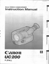 Canon UC 200 User manual